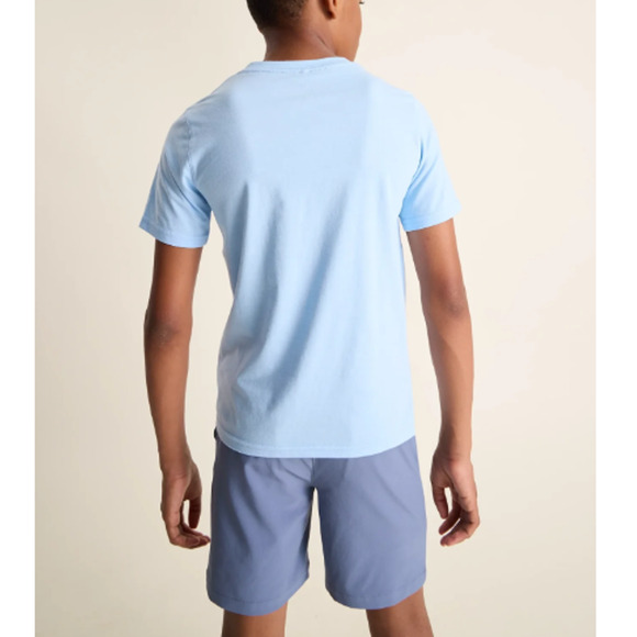 NEW CHUBBIES Boys Soft Blue The Howlin' For The Weekend Pullover T-Shirt XL - Picture 3 of 6